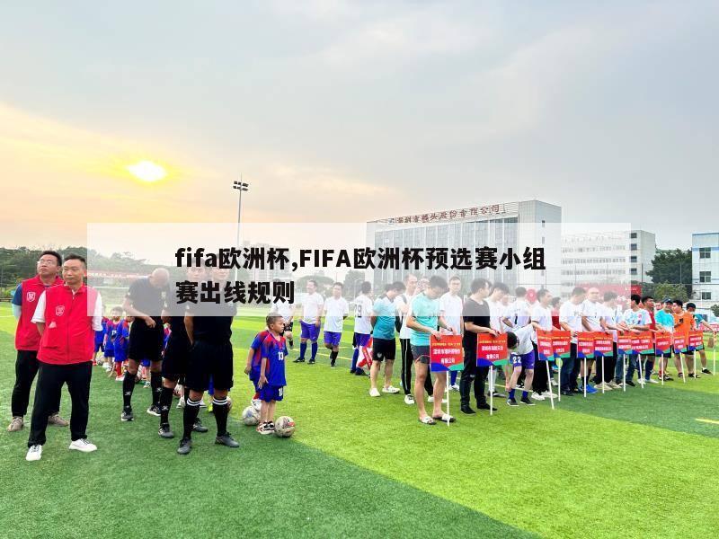 fifa欧洲杯,FIFA欧洲杯预选赛小组赛出线规则